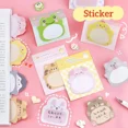 thumbnail image 2 of 20 Sheets/pack Cute Cartoon Animal Sticky Notes Tiger Totoro Penguin Rabbit Bear Pig Adhesive Memo Pads Self-Stick Notes, 2 of 7