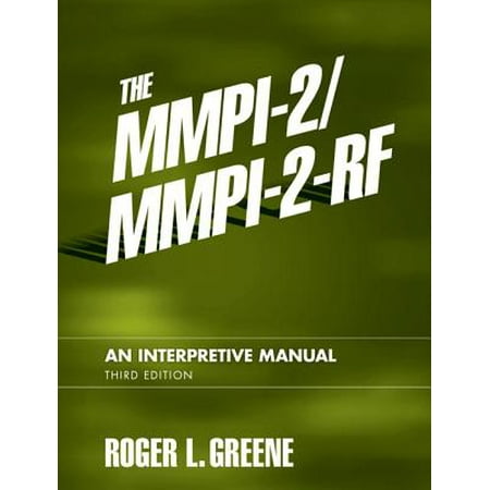 The Mmpi-2/Mmpi-2-RF (Hardcover)