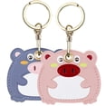 thumbnail image 1 of Shisuyan Access Card Cover Metal 2Pcs 2.5X2.1X0.1In, 1 of 9