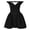 Black, variant on Summer Dresses for Women Sleeveless Off Shoulder V Neck Backless A Line Flowy Mini Dress Homecoming Dress
