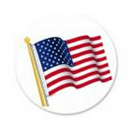 American Flag 1 4 Quarter Sheet Edible Photo Image Cake