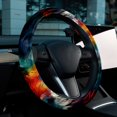 thumbnail image 6 of Wolf 14.5 Inch Printing PVC Leather Car Wheel Covers Steering Wheel Cover Auto Accessories, 6 of 6
