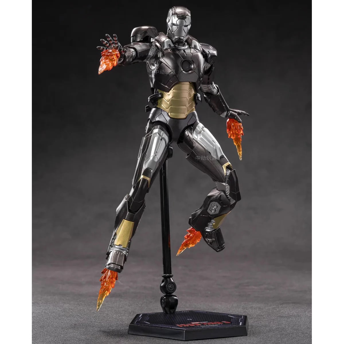 ZD Toys 1/10 Scale Iron Man MK12 Mark XII Advanced Suit Collector Action Figure