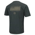 thumbnail image 3 of Men's Colosseum Heathered Black Colorado Buffaloes OHT Military Appreciation Flag 2.0 T-Shirt, 3 of 4