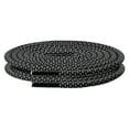 thumbnail image 2 of Shoelaces Replacement Round Laces for 350 V1/V2, 380, 500/500 HIGH, 700, 750, 950 Sneaker Shoes(Color:Grey&BlackCombo,Size:59Inch), 2 of 5