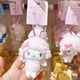 thumbnail image 4 of Figura de muñeco de peluche con forma de corazón de Sanrio original con forma de corazón de amor, Cinnamoroll, Pochacco, HelloKitty, Kuromi, Melody, Pompom, Purin, Sweetpiano, 4 of 5
