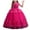 RD2, variant on Akiihool Flower Girl Dress Girls Embroidery Flower Lace Long A Line Pageant Dress Princess Tulle Maxi Gown for Wedding Party Birthday(Black,4-5 Years)