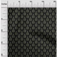 thumbnail image 2 of oneOone Polyester Lycra Black Fabric Asian Block Sewing Craft Projects Fabric Prints By Yard 56 Inch Wide, 2 of 4