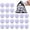 White, variant on Magicorange Foam Golf Practice Balls with Mesh Bag, 42mm/1.68in Diameter, 24 Pack, White