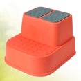 thumbnail image 1 of Raindrops Red Double Layers Footstool Made of Premium PP Material for Practical Use, 1 of 8