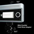 thumbnail image 3 of Riwcyla VILTROX Sprite 15C Remplissage RVB Photographie Vidéo Allumé, Panneau 15W 2800K,6800K à Intensité Réglable 26 Effets FX Télécommande d'Application avec Batterie Adaptateur de Soulier Froid pour Vlog Diffusion en Direct Produit Toujours Li, 3 of 6