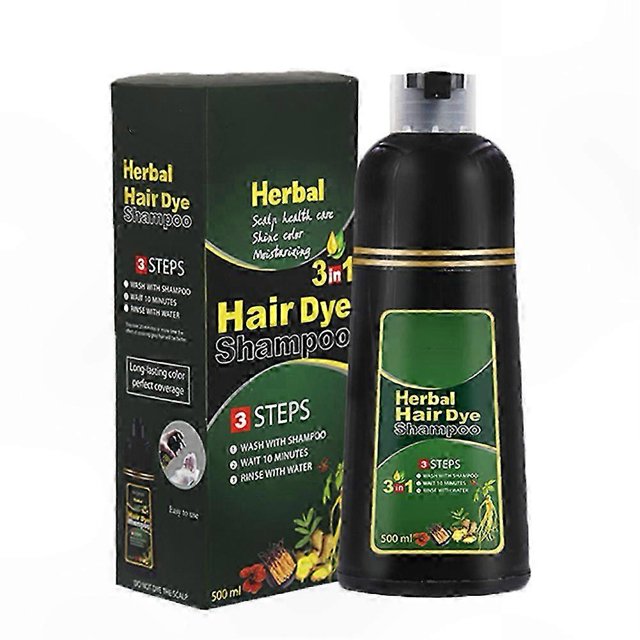 Natural Herbal Shampoo for Multi-Color Hair Care Non-Scalp Dye Solution for All G s
