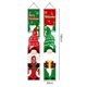 thumbnail image 5 of Letrero navideño para porche, decoración a cuadros de búfalo, pancarta navideña para puerta, decoración colgante navideña para el patio de la casa, puerta de entrada, Navidad, 5 of 5