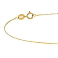 thumbnail image 3 of 10K 18" Yellow Gold 0.6mm Shiny Box Chain with Spring Ring Clasp, 3 of 5