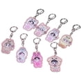 thumbnail image 1 of NC KPOP STRAY KIDS Keychain Acrylic Pendant Stray Kids Cute Cartoon Keychain, Pink - -, 1 of 6