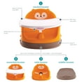 thumbnail image 4 of Infantino Grow-with-Me 4-in-1 Baby to Toddler High Chair Booster Seat, Unisex, Orange Fox, 4 of 7