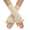 Beige, variant on Ladies Fashion Knit Fingerless Gloves Convertible Winter Mittens with Elegant Floral Embroidery Design for Stylish Warmth
