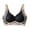 Black, variant on HongQid Bras for Women No Underwire Wireless Seamless Bralette Comfort Full Coverage Sports Bras