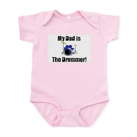 

CafePress - My Dad Is The Drummer Infant Bodysuit - Baby Light Bodysuit
