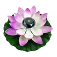 thumbnail image 3 of Floating Lotus Night Light Lotus Floating Lanterns Floating Solar Lotus Lamp for Violet, 3 of 9