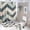 style-222, variant on Blue And White Squares, Triangles, And Diamonds 4 Pcs Shower Curtain Set with Non-Slip Rugs Toilet Lid Cover And Bath Mat Traditional Textures Waterproof Durable Bathroom Decor Shower