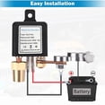thumbnail image 2 of Remote Car Battery Disconnect with 160ft Range, 12V Working Voltage, ABS/Copper/Silver Material, Low Power Consumption, 2 of 8