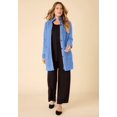 thumbnail image 3 of Catherines Women's Plus Size Cashmiracle; Buttonfront Cable Cardigan, 3 of 5
