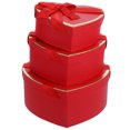 thumbnail image 2 of KAKOWELY 1 juego de cajas con forma de corazón para San Valentín, cajas de cartón para galletas, flores, envoltorios para bodas, cumpleaños, regalos, embalaje rojo, 2 of 5