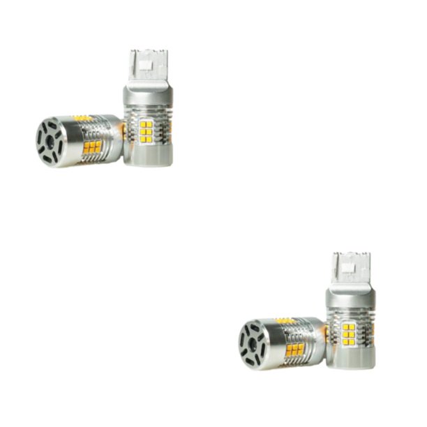 sweethay Luz de giro de coche con ventilador de refrigeración, lámpara de señal de vehículo, bombilla de advertencia, intermitente, piezas Type1 NO1