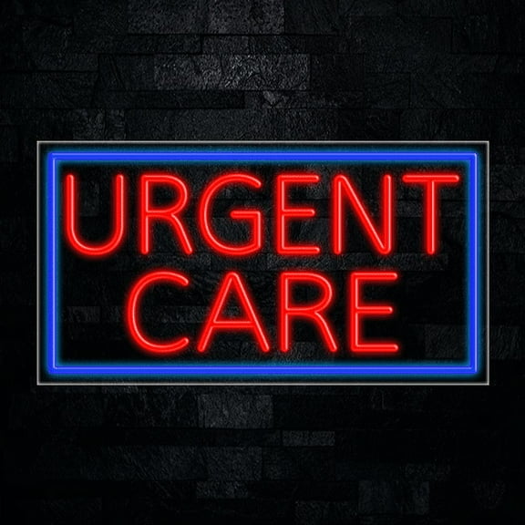 Urgent Care LED Neon Sign 33"L x 18"H #31792