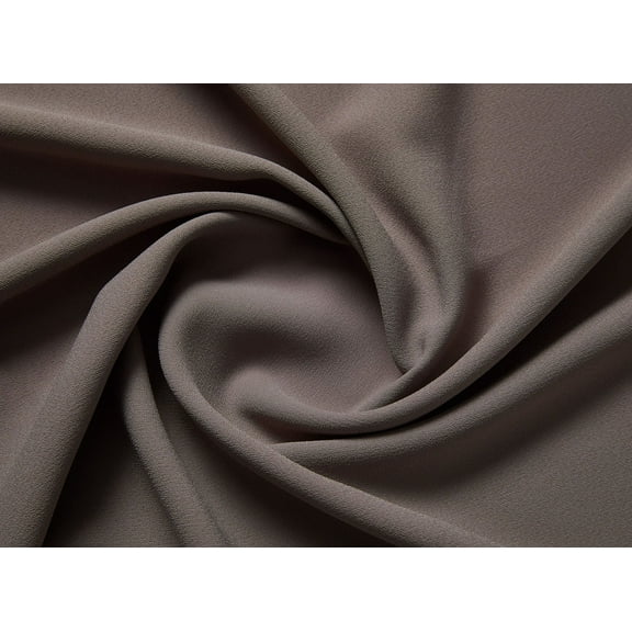 Zelouf Jem Crepe Back Satin , Sewing, DIY, Crafts Fabric by the Yard, Enchanted Taupe, 3 Yard
