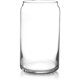 thumbnail image 3 of Vaso para beber, Vasos de Vidrio con Forma de Lata de 16 onzas, Vasos de Café Helado, Vaso de Cerveza, para Whisky, Soda, Té, Jugo, Regalo, con Tapa, Pajita y Manga, 1 Unidad, 3 of 4