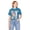 Aqua, variant on Letter N Unisex Graphic Tee Vintage Inspired Artwork Short Sleeve