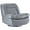 Gray, variant on EDX Recliner Chair, 360 Swivel Rocker Chair for Adults, Rocking Chair Nursery, Thickened Seat Cushion Upholstered Linen Recliner Rocking Chair for Living Room, Gray