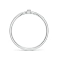 thumbnail image 2 of ANGARA Natural Diamond Infinity Promise Ring in 925 Sterling Silver for Women (Size-2.2mm| Color-K| Clarity-I3) | April Birthstone, Anniversary, Jewelry Gift for Women | Natural Diamond Ring, 2 of 9