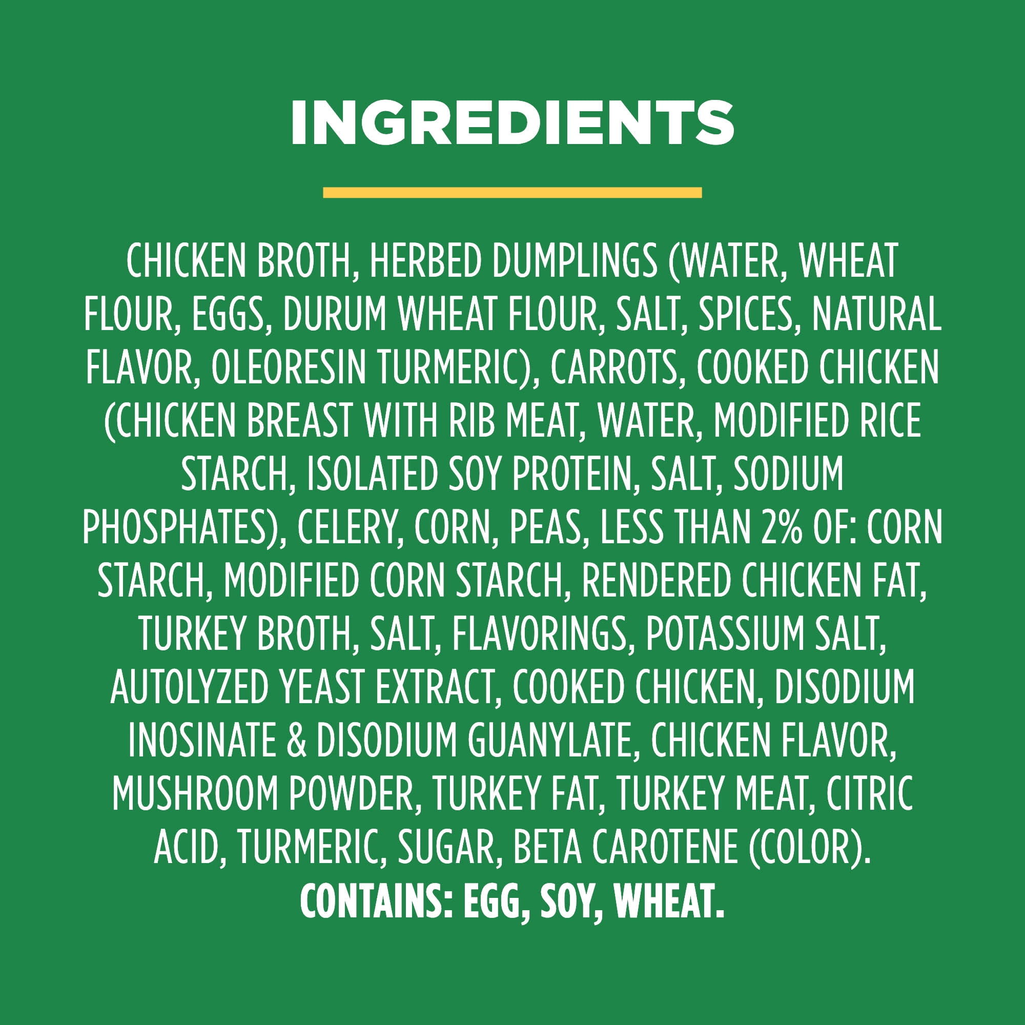 (5 pack) Healthy Choice Chicken & Dumplings Canned Soup, 15 oz.