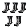 thumbnail image 3 of Miaoju Mens Women Halloween Socks Pack of 5 Crew Socks for Men Women Teenagers Soft Breathable Work Sports, 3 of 8