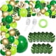 thumbnail image 1 of Balloon Arch Kit, 134 unidades, globos de látex verde, globos dorados, 1 of 1