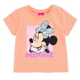 thumbnail image 2 of Disney Minnie Mouse T-Shirt and Mesh Shorts Outfit Set Toddler to Big Kid, 2 of 5