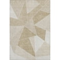 thumbnail image 2 of Addison Rugs Mayfield Washable Transitional Geometric Beige Rectangle Rug, 8' x 10', 2 of 6