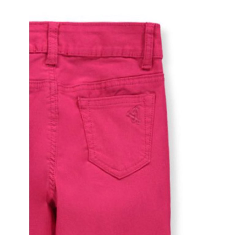 V.I.P. Jeans Girls Stretch Fit Pants hot pink 12 Big Girls