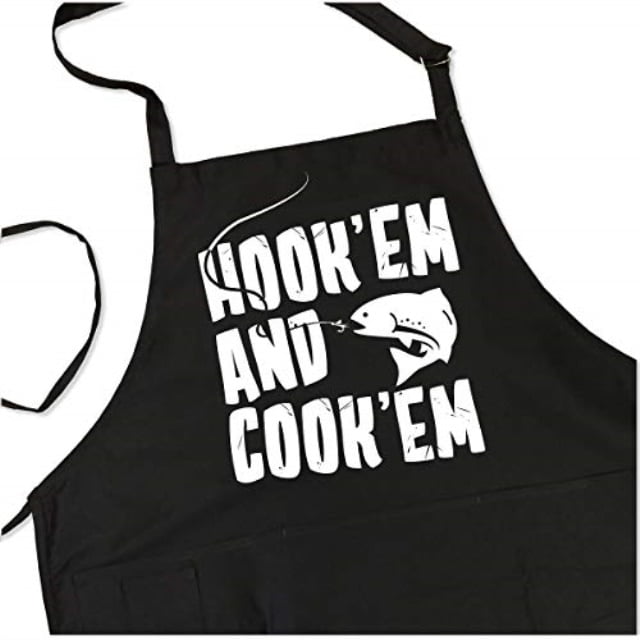 BLUE COLOR FULL LENGTH  Dave Make a Difference BBQ Cooking Funny Novelty Apron 