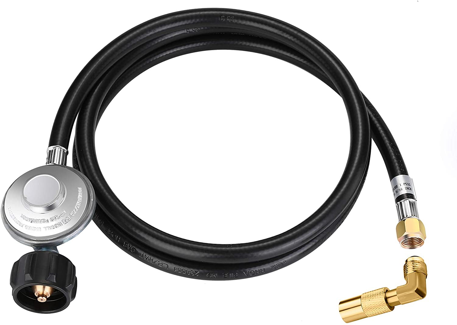 Blackstone Grill Propane Adapter 3/8" Male Flare Elbow to Connect Extension Hose 