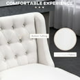thumbnail image 6 of Set of 2 Button Tufted Bar Stools with Thick Foam / Save Time, Sit Comfortably for Long, 6 of 6