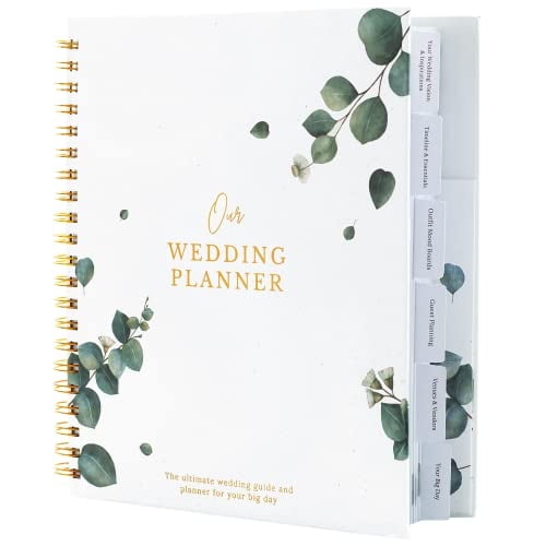 Libro de bodas Nook Theory Organizador novia Eucalipto