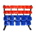 thumbnail image 2 of Erie Tools® 4-Tier 26 Bin Steel Parts Storage Rack Single Sided Shop, 2 of 4