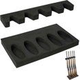 thumbnail image 1 of Foam Gun Rack Hunting Gun Safe Accessory for Gun Storage Rifles and Shotguns Wall Mount Gun Holder with Magnetic Strip and Hook, 1 of 5