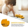 thumbnail image 4 of Miangastore 1Pc School Bus Model Toy Alloy Pull Back Model Bus Toy Kids Car Toy Kids Funny Alloy Toy, 4 of 8