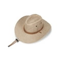 thumbnail image 3 of Spencer Cowboy Hat for Adult Men Women Cowgirl Hat with Adjustable Drawstring, Vintage Western Cow Boy Outfit Hat Wide Brim Cap (Beige), 3 of 10