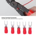 thumbnail image 4 of Brass Crimp Terminal, Crimp Terminal Connector, Red Long Service Life Marine For Electrical Engineering, 4 of 8